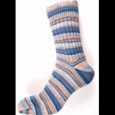 ponožky vel.40-41 - 725 modrobéžová