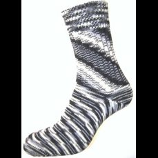 ponožky vel.36-37 - 789 šedočernobílá