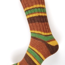 ponožky vel.40-41 - 583 hnědozelenožlutá