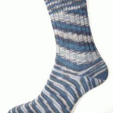 ponožky vel.36-37 - 786 modrobéžšedá