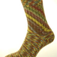 ponožky vel.38-39 - 779 zelenohnědá